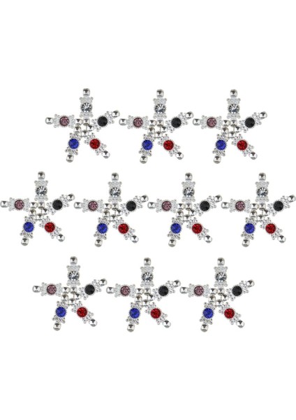 50 Adet Crytal Rhinestone Bağlayıcı Kuçuk Kolye Boncuklar Charm Bilezik Uyar (Yurt Dışından)