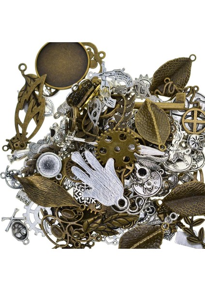 100G Antika Stil Takılar Kolye Gevşek Spacer Boncuk Dıy Takı Yapımı Için (Yurt Dışından) fiyatları