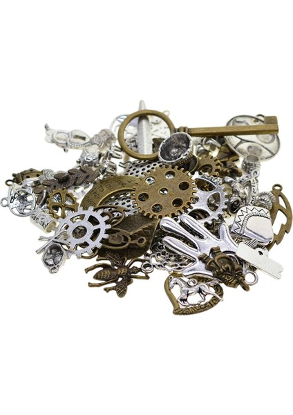 100G Antika Stil Takılar Kolye Gevşek Spacer Boncuk Dıy Takı Yapımı Için (Yurt Dışından) modelleri