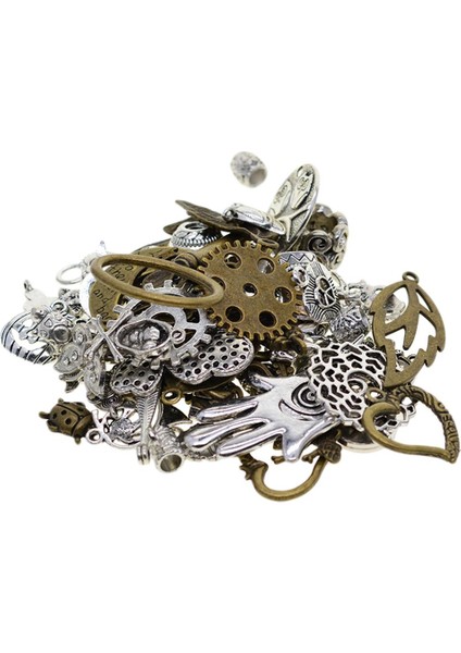 100G Antika Stil Takılar Kolye Gevşek Spacer Boncuk Dıy Takı Yapımı Için (Yurt Dışından) indirimleri