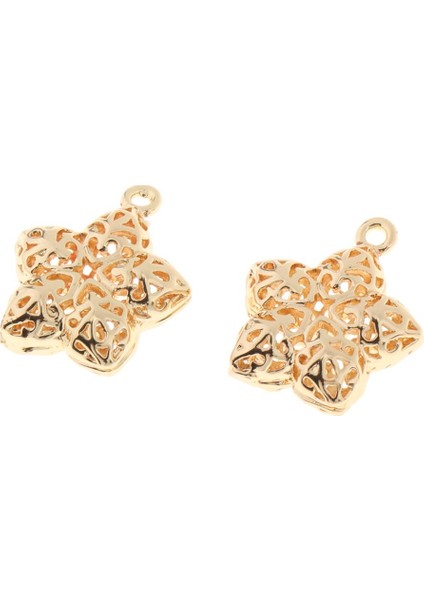 2x Altın Metal Yıldız Charm Kolye Hollow Boncuk Dıy Takı Bilezik Bulguları (Yurt Dışından) modelleri
