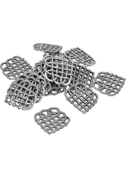 20 Parça Tibet Gümüş Celtic Düğüm Kalp Charms Dıy Kolye Kolye Yapımı (Yurt Dışından) fiyatları
