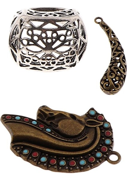 15X Eski Moda Takı Yapımı Aksesuarları Metal Charms Kolye Dıy Zanaat (Yurt Dışından) modelleri