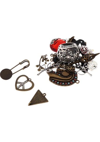 15X Eski Moda Takı Yapımı Aksesuarları Metal Charms Kolye Dıy Zanaat (Yurt Dışından) indirimleri