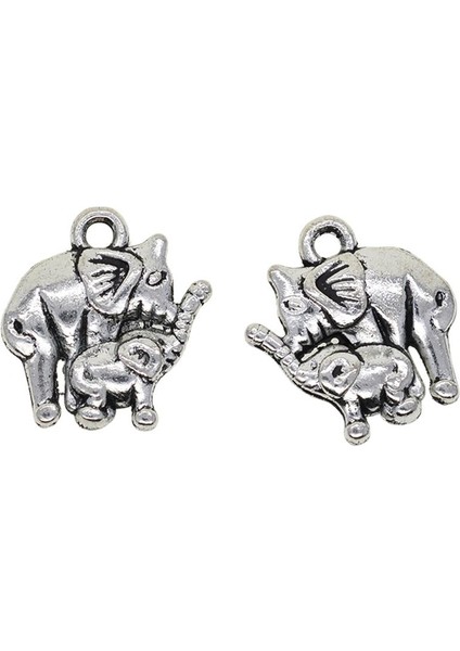 50X Filler Charms Kolye Bulguları Dıy Anneler Günü Kolye Takı Için (Yurt Dışından)