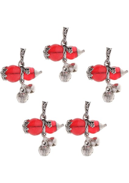 5 Adet Faux Zirkon Cam Kabak Şekilli Kolye Charms Takı Yapımı Bulgular (Yurt Dışından)