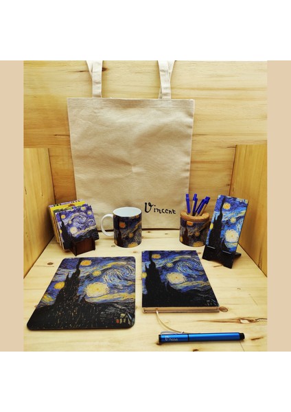 Vincent Van Gogh - Premium Hediyelik Set
