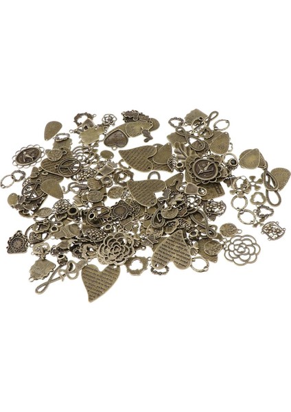 60 Parça Vintage Karışık Toplu Hollow Charm Kolye Takı Dıy Yapımı Craft 2 (Yurt Dışından) fiyatları
