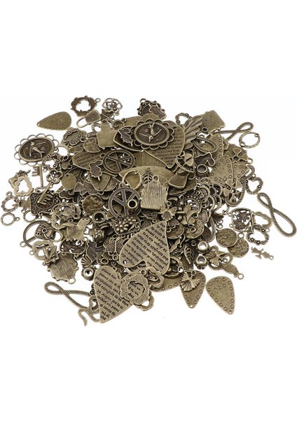 60 Parça Vintage Karışık Toplu Hollow Charm Kolye Takı Dıy Yapımı Craft 2 (Yurt Dışından) indirimleri