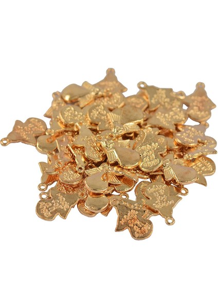 50 Adet Vintage Alaşım Melek Boncuklu Kolye Charms Bulgular El Sanatları 18X12MM Işık Altın (Yurt Dışından) indirimleri