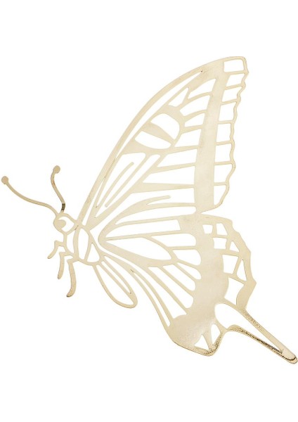 Metal Kelebek Şekli Hollow Book Mark Klip Ofis Okul Malzemeleri Altın (Yurt Dışından) fiyatları