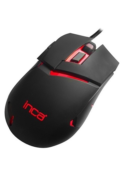 Inca Klavye Mouse Seti Kablolu USB Gaming Oyuncu Rgb Set IKG-448 Siyah