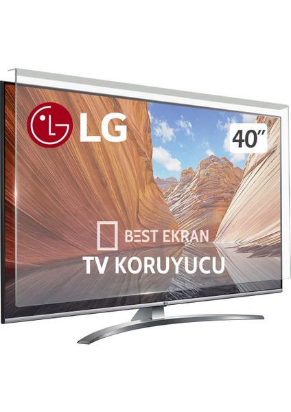 Lg 40" 102 Ekran Tv Ekran Koruyucu