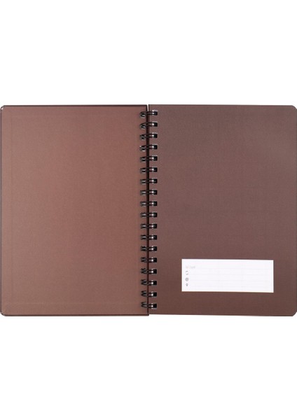 Spiralli Sert Kapak Plan Plaza Defter 17X24 100 Yp Kareli 418972-99