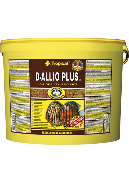 D-Allio Plus Flakes 250 Gram Sarımsaklı Pul Yem