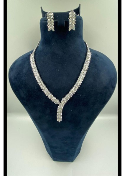 Zirkon Swarovski Taş Kaplama Su Yolu Modeli