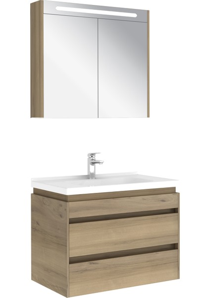 Idea 2.0 (Durabad) 80CM Set Banyo Dolabı Pasıfık A