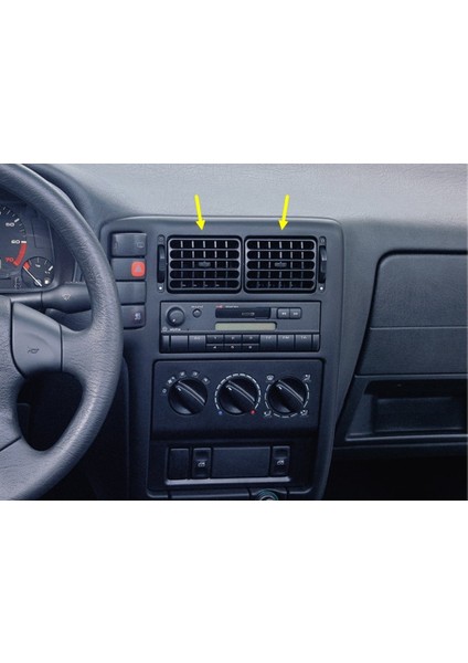 Vw Polo Classic 1996-1999 Torpido Orta Sağ Sol Konsol Havalandırma Izgarası Mazgalı 6K0819755 1 Adet