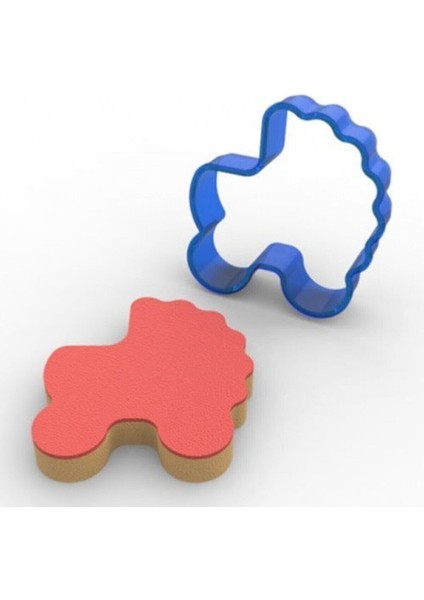 Puset Polikarbon Kurabiye Kalıbı 7,6 cm x 6,8 cm
