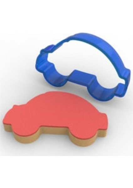 Araba Vosvos Polikarbon Kurabiye Kalıbı 8.5x5.2 cm