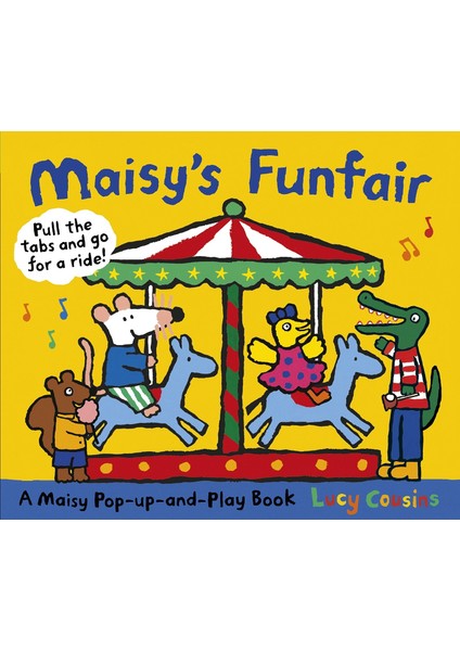 Maisy's Funfair: A Maisy Pop-Up-And-Play Book (Ciltli) - Lucy Cousins