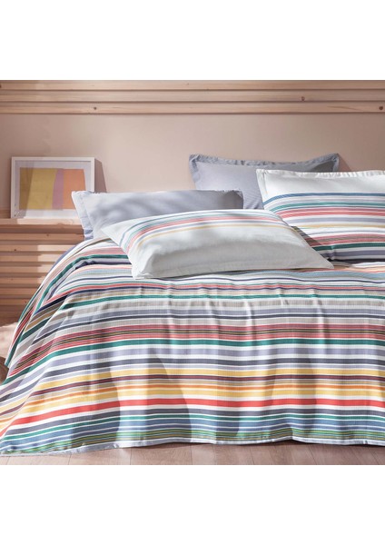 Evan Tek Kişilik Pike Takımı - Mavi