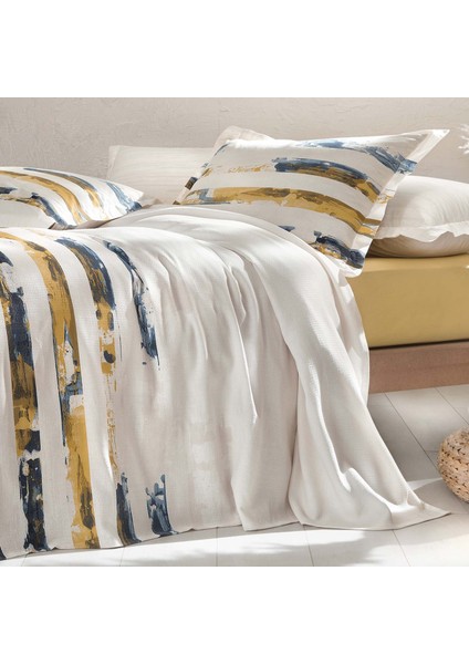 Bedding Stain Tek Kişilik Pike Takımı - Bej