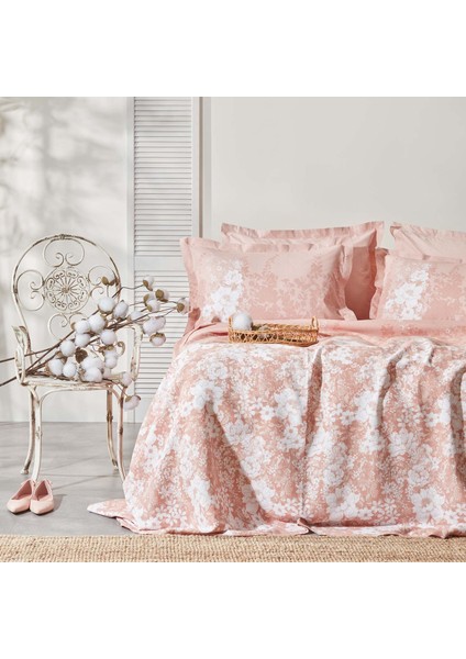 Bedding Andressa Tek Kişilik Pike Takımı - Blush fiyatları