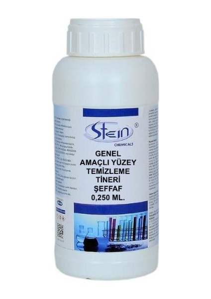 Stein Genel Amaçlı Yüzey Temizleme Tineri 0,250 ml