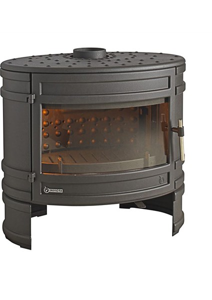 Angor Ithal Fransa Döküm Odun Sobası 5yıl Garanti 9186-44