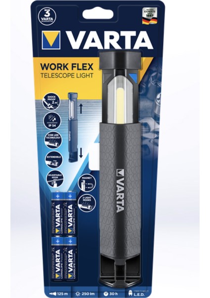 Work Flex Telescope Light 18646 - Teleskop Aydınlatma