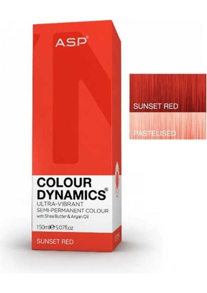 Asp Colour Dynamics Sunset Red 150 Ml