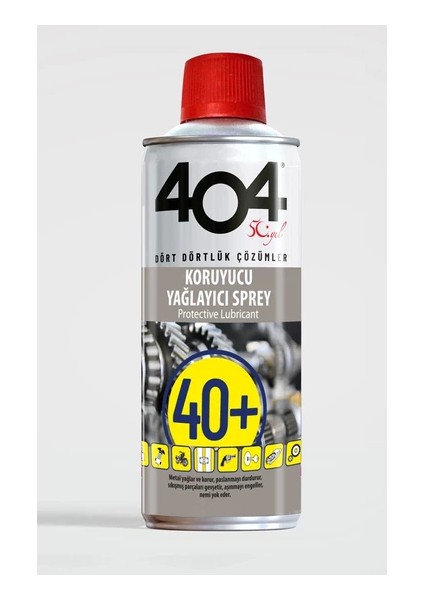 Koruyucu Yağlayıcı 40+ Sprey 200 ml 30 Adet (1 Koli)