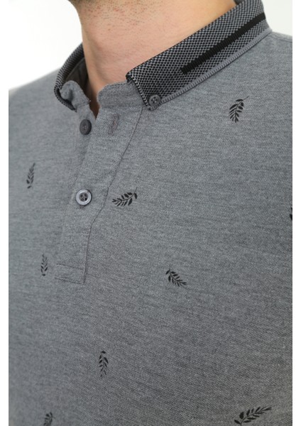 Erkek Slimfit Modelli Polo Yaka Tişört-T-Shirt