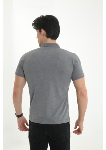 Erkek Slimfit Düz Model Polo Yaka Tişört-T-Shirt modelleri