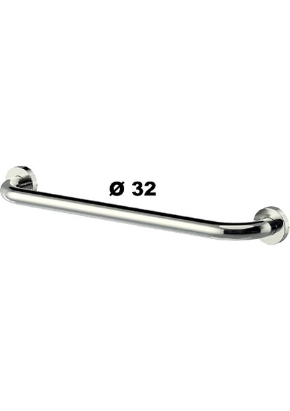 Çelik Çap 32 -60 cm Düz Engelli Tutamak SS304