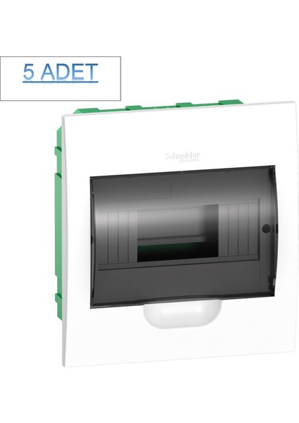 5 ADET8LI Sigorta Kutusu Sıva Altı