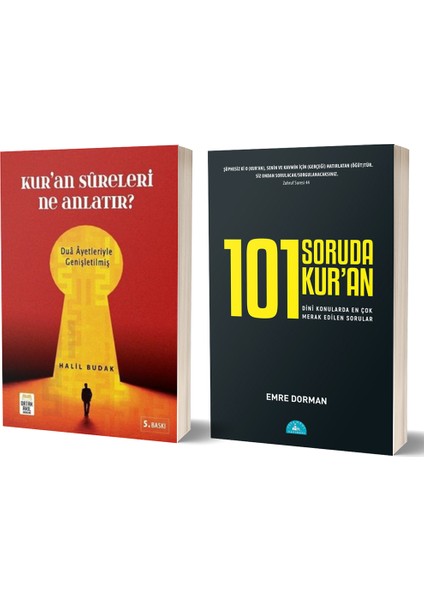 Kur’an Sureleri Ne Anlatır? - 101 Soruda Kur’an 2 Kitap Set