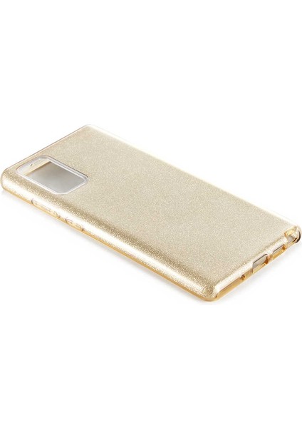 Galaxy Note 20 Ultra Uyumlu App Shining Silikon-Gri