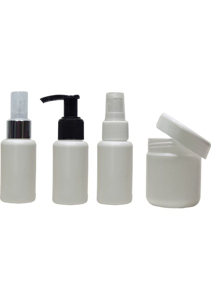 Seyehat Boy Boş Plastik Şişe Gelin,damat Hediye Seti 4 Lü modelleri