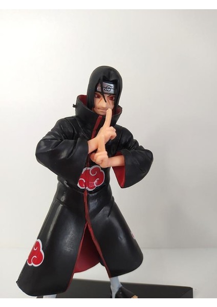 Anime Naruto Shippuuden Itachi Uchia Action Figure Karakter Figür Oyuncak 17 cm