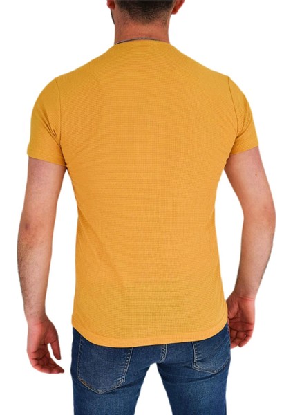 Erkek Sıfır Yaka Tişört T-869 BGL-ST01829 modelleri