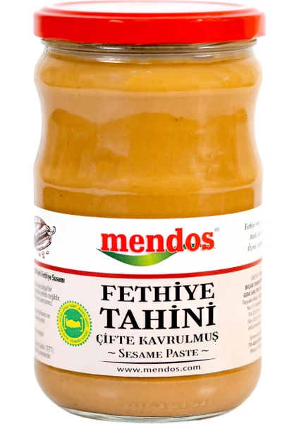 Çifte Kavrulmuş Fethiye Tahini (Yerli Susam) 600 gr Cam Kavanoz