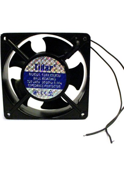 120X120X38 mm 12V Dc Tidar Fan