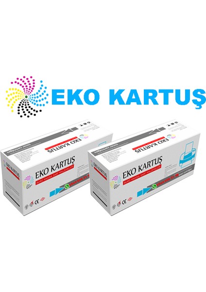 Hp CB435 P1102W Ekonomik Avantajlı 2’li Paket Muadil Toner Muadil Toner