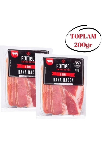 Dana Bacon 100GR 2’li Doğal Odun Dumanı Ile Islenmiş