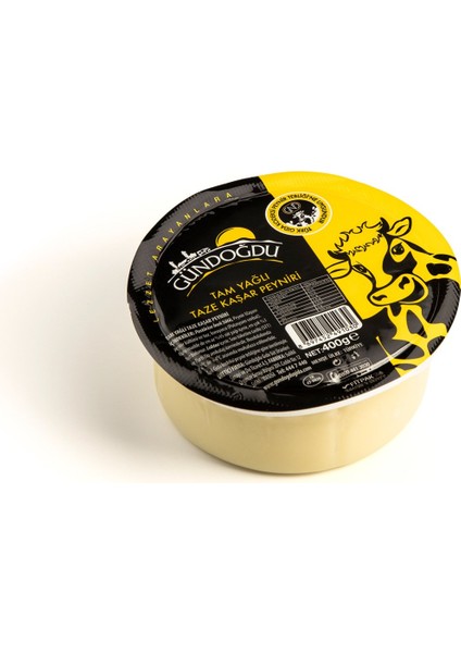 Taze Kaşar Peyniri 400 gr 6lı