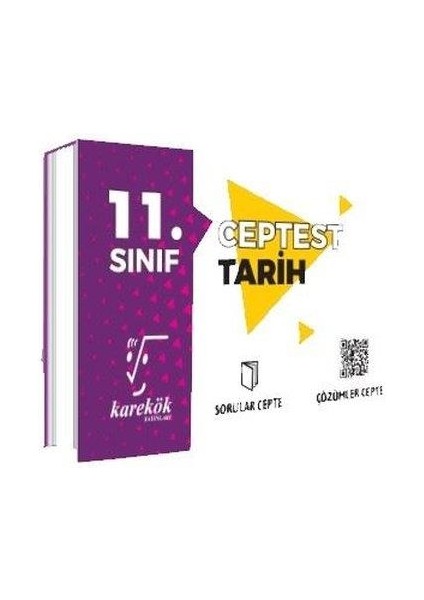 11. Sınıf Cep Test Tarih