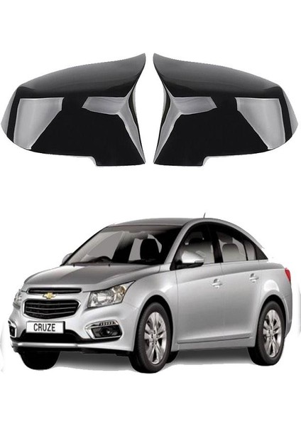 X-Large Garage Chevrolet Cruze Araca Özel Batman Yarasa Ayna Kapağı Pianoblack