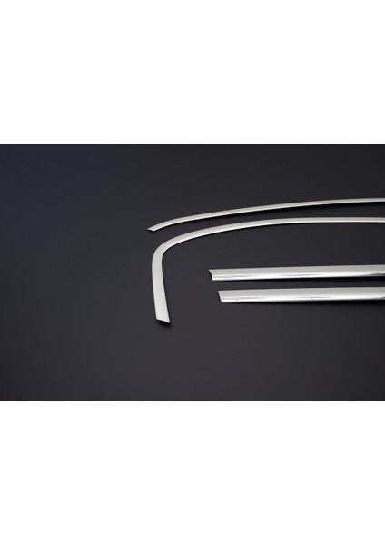 Fiat Egea Cross Cam Çerçevesi 8 Parça Paslanmaz Çelik